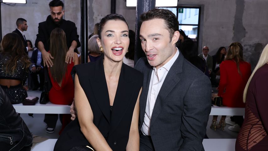 Amy Jackson und Ed Westwick im September 2024