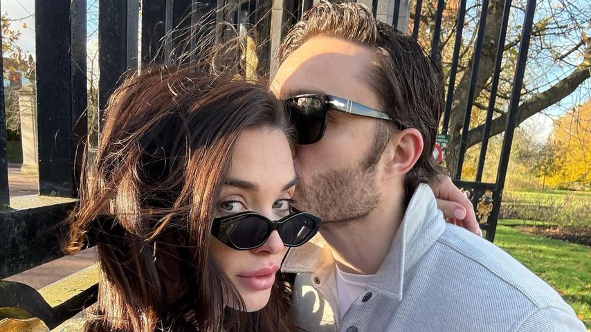Amy Jackson und Ed Westwick, Dezember 2024
