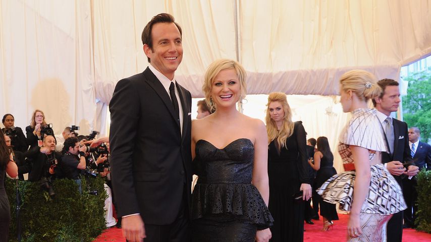 Amy Poehler und Ehemann Will Arnett 2012