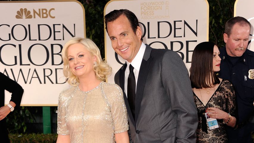 Amy Poehler und Will Arnett bei den Golden Globes 2012