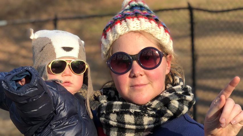 Amy Schumer mit ihrem Sohn Gene