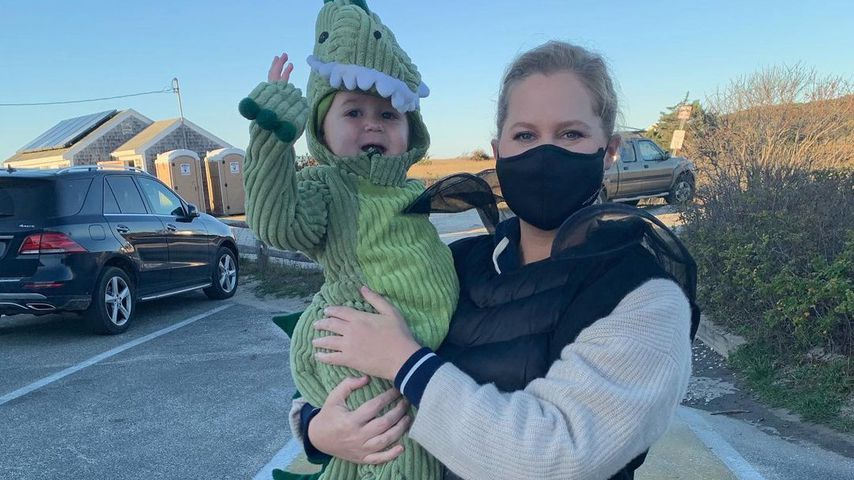 Amy Schumer mit ihrem Sohn Gene