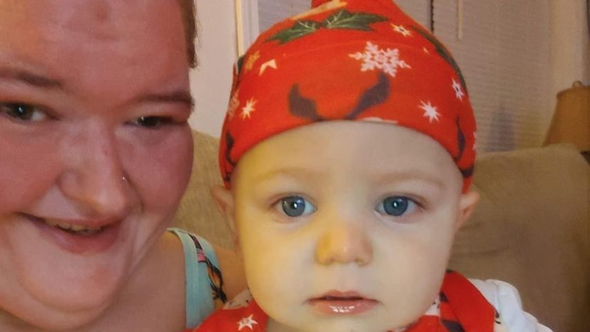 Amy Slaton Halterman mit ihrem Sohn Gage