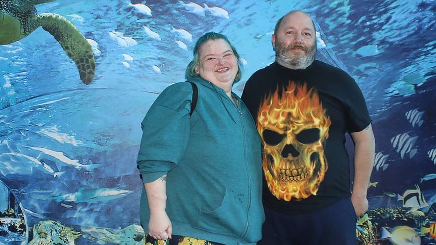 Amy Slaton Halterman mit ihrem Mann Mike im März 2021