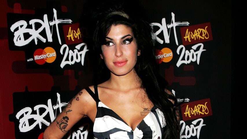 Amy Winehouse bei den Brit Awards, 2007