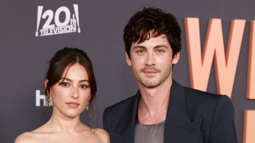 Seltener Paarauftritt: Logan Lerman mit Ana auf Red Carpet