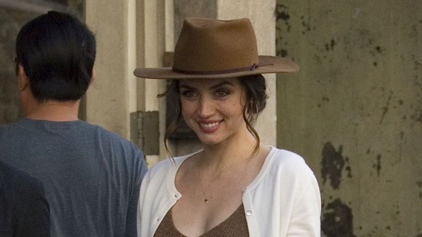 Ana de Armas am Set von "Deep Water", New Orleans, Januar 2020