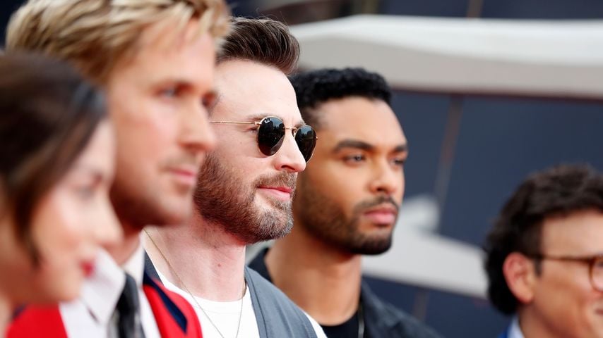 Ana de Armas, Ryan Gosling,Chris Evans und Regé-Jean Page in Berlin