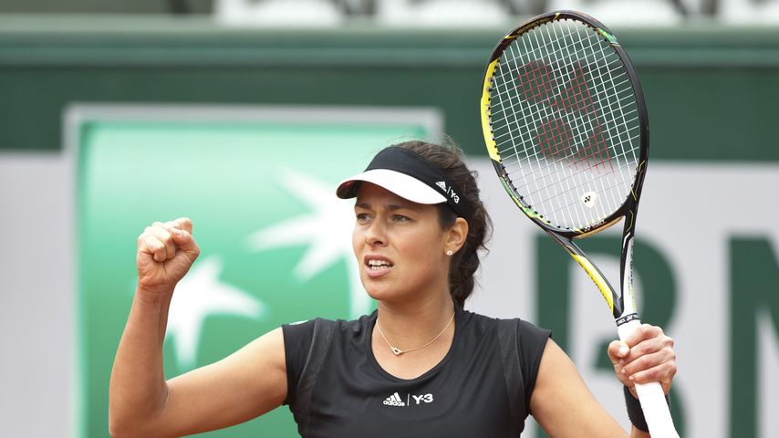 Ana Ivanović 2015 beim French Open Grand Slam Tennis-Turnier