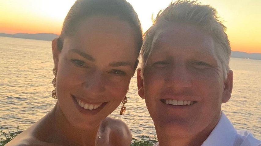 Ana Ivanović und Bastian Schweinsteiger im Juli 2022