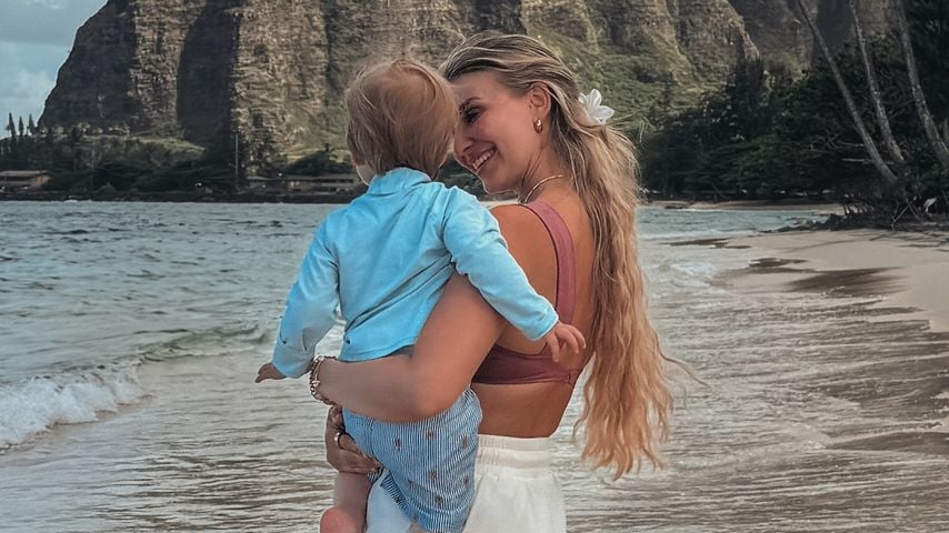 Vor Embryotransfer: Ana Johnson genießt einen letzten Urlaub