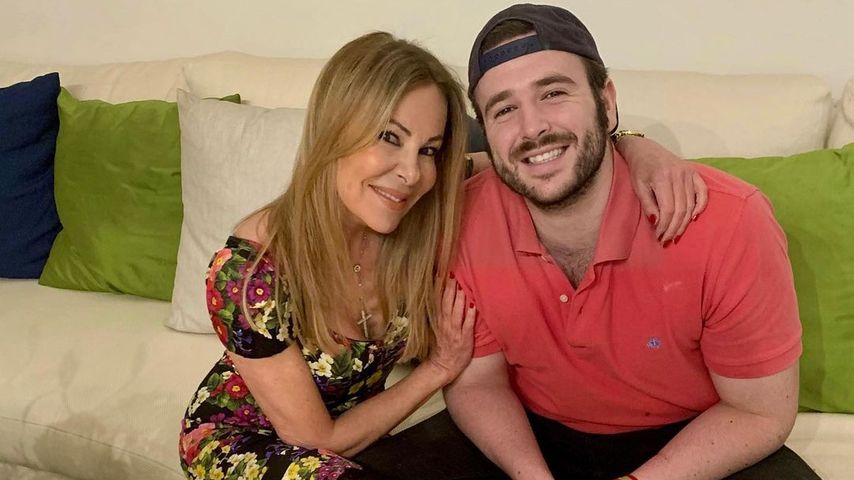 Ana Obregón mit ihrem Sohn Alessandro im März 2019