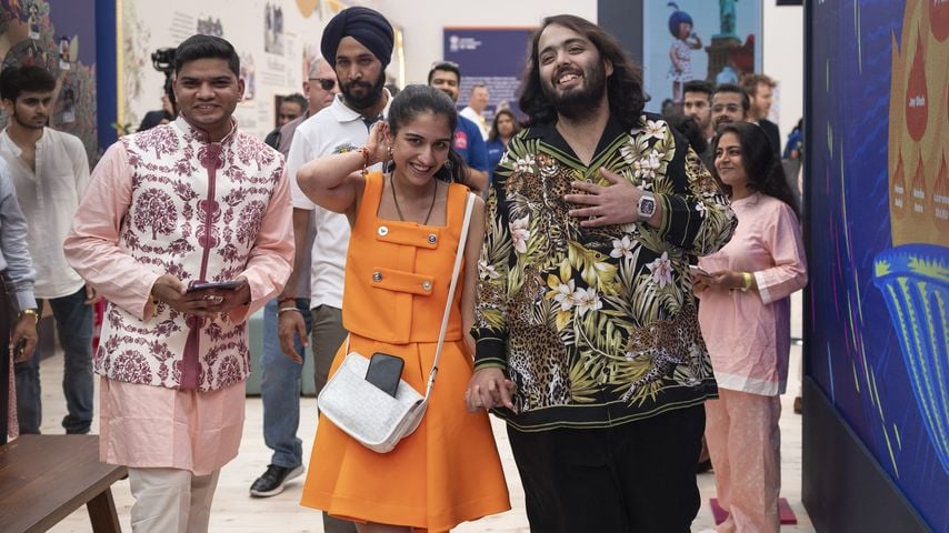 Anant Ambani und Radhika Merchant in Paris, Juli 2024