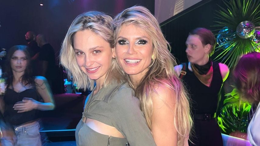 Anastasia Borisova und Heidi Klum