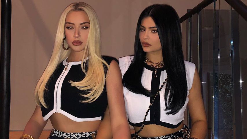 Anastasia Karanikolaou und Kylie Jenner im Oktober 2019