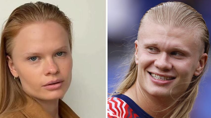 Russisches Model geht jetzt als Erling-Haaland-Double viral