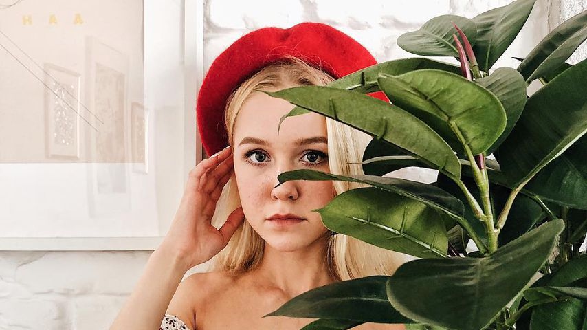 Instagram-Star Anastasia Tropitsel im Oktober 2018 in Moskau