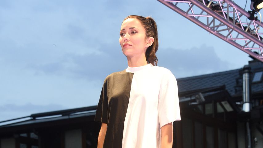 Anastasiya Avilova bei der Dr.Sindsen-Fashionshow