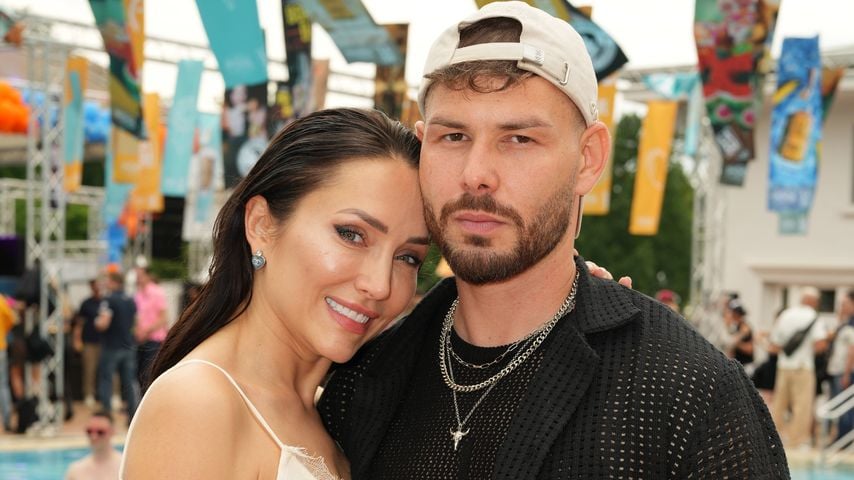 Anastasiya Avilova und Patrick Herbach beim WORLD CLUB DOME Moon Edition im Deutsche Bank Park Frankfurt, 07.06.2025
