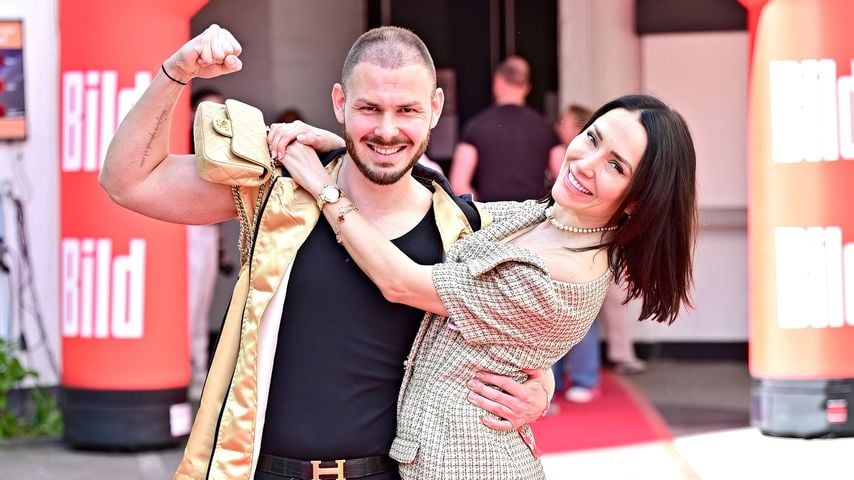 Patrick Herbach und Anastasiya Avilova beim Bild-Renntag 2026