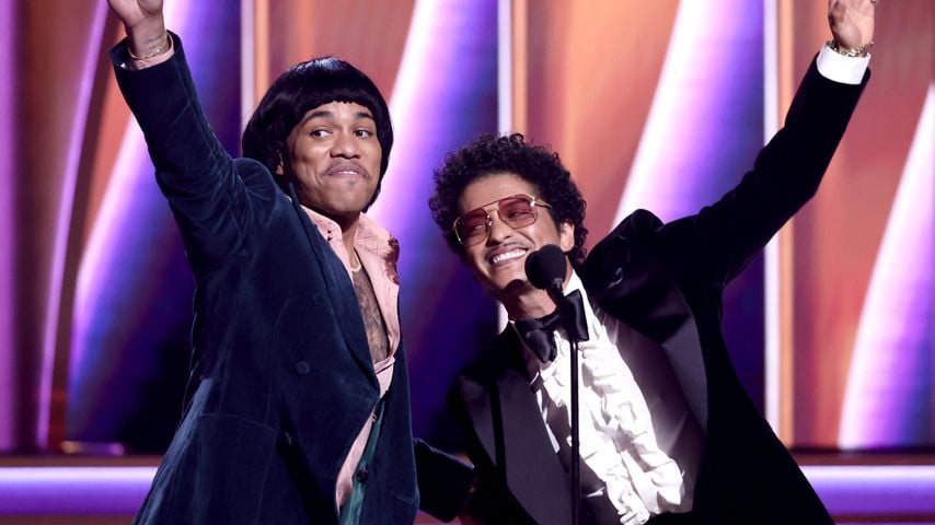 Anderson .Paak und Bruno Mars alias Silk Sonic bei den Grammy Awards 2022