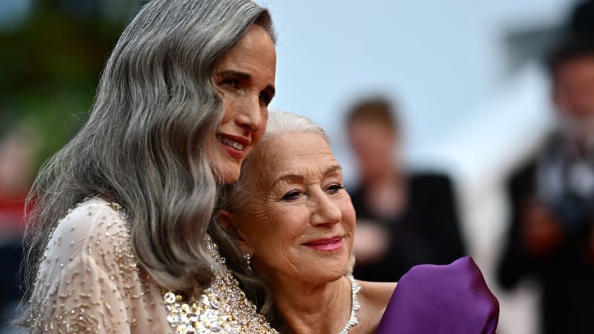 Andie MacDowell und Helen Mirren beim Filmfestival von Cannes 2024