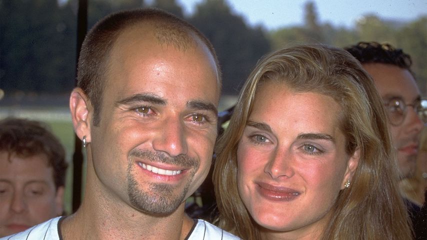 Andre Agassi und Brooke Shields 1997