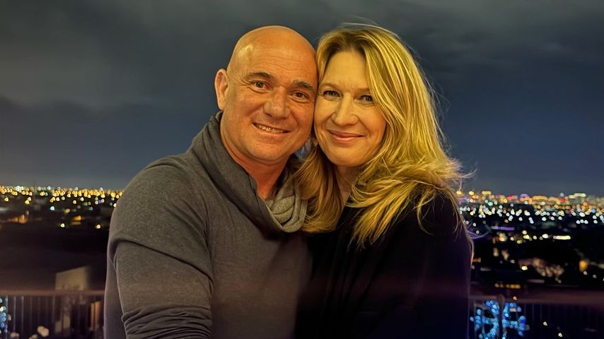 Andre Agassi und Steffi Graf