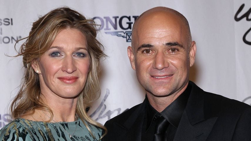 Bei der Agassi-Gala in Las Vegas: Andre Agassi und Steffi Graf, 29. Oktober 2011