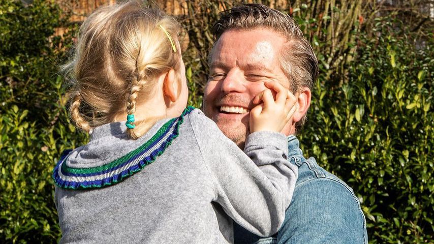 André Dietz und seine Tochter Mari