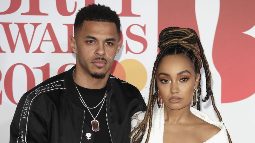 Andre Gray und Leigh-Anne bei den Brit Awards 2018
