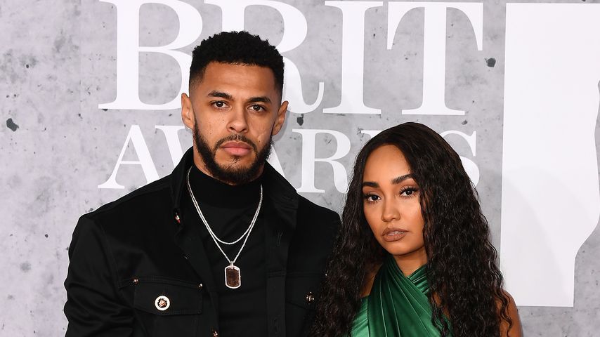 Andre Gray und Leigh-Anne Pinnock im Februar 2019 in London
