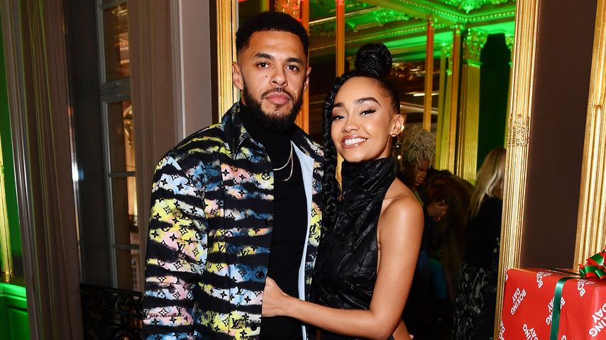 Andre Gray und Leigh-Anne Pinnock im November 2021