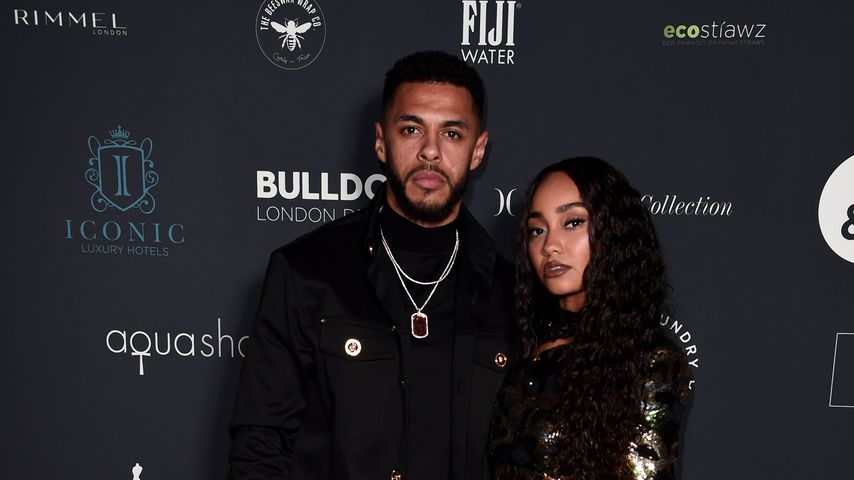 Andre Gray und Leigh-Anne Pinnock, Februar 2019