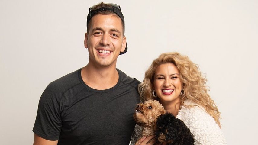 André Murillo und Tori Kelly im November 2020