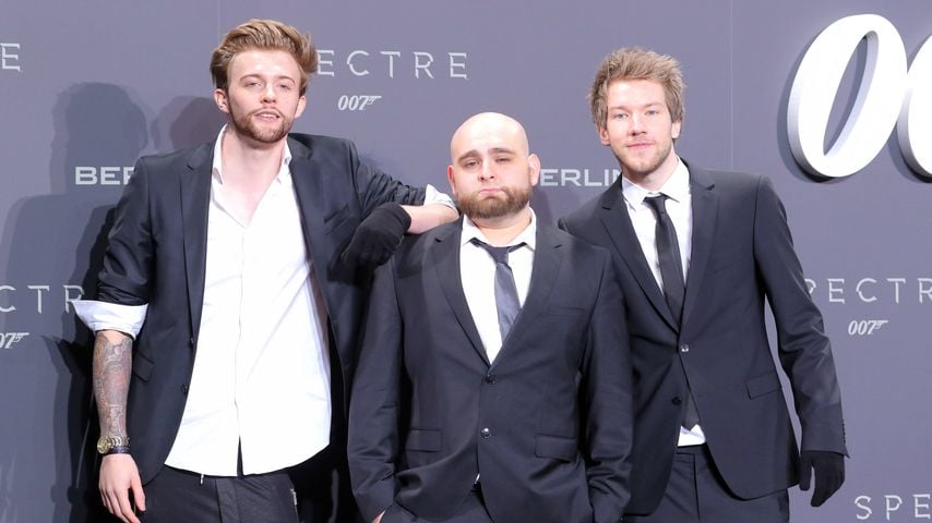 Andre Schiebler, Cengiz Dogrul und Jan-Christoph Meyer vom YouTube-Kanal ApeCrime, 2015