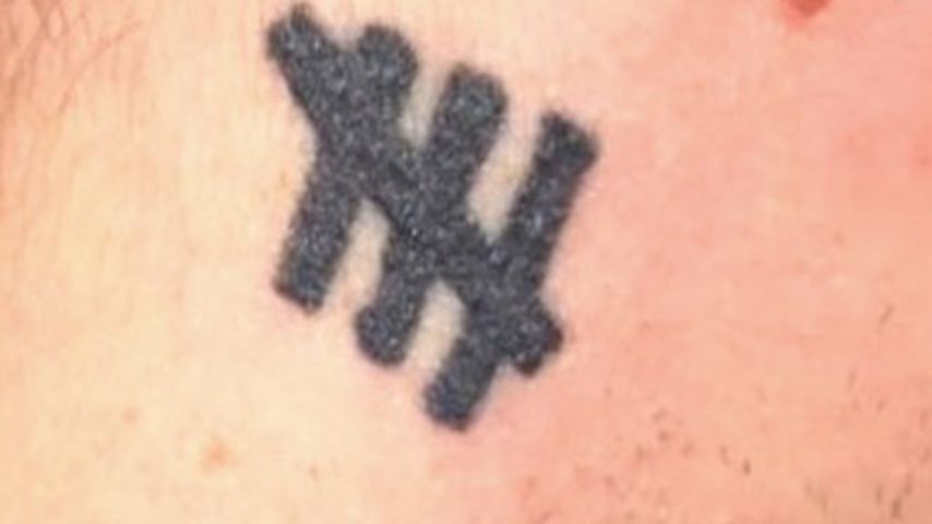 Andre Schieblers ApeCrime-Tattoo