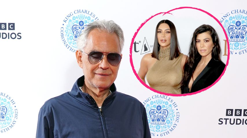 Beef bei Kim und Kourtney: Andrea Bocelli möchte schlichten!