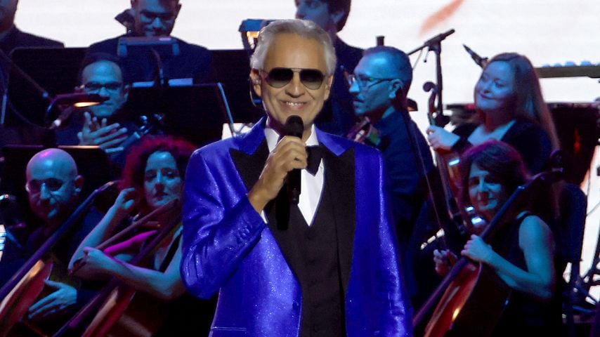 Sänger Andrea Bocelli, November 2023
