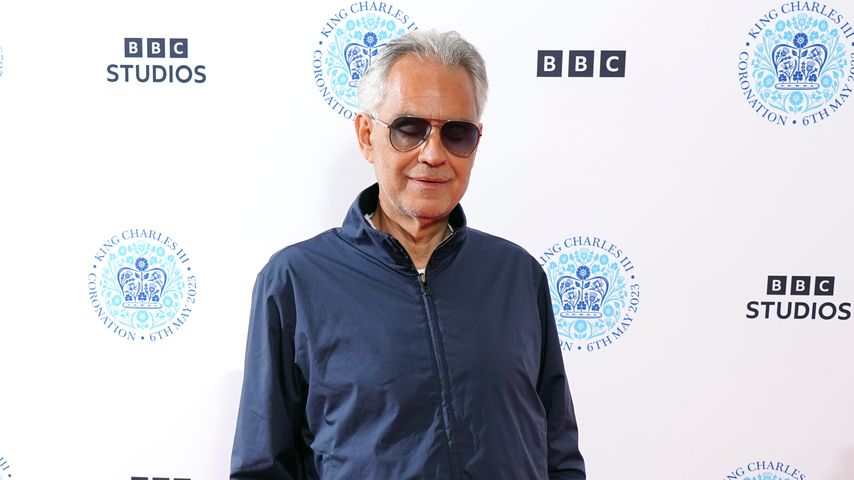 Andrea Bocelli beim Krönungskonzert in Windsor im Mai 2023