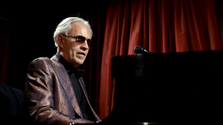 Opernsänger Andrea Bocelli denkt noch nicht an seine Rente