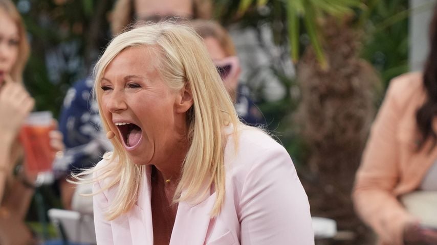 Andrea Kiewel beim "ZDF-Fernsehgarten"