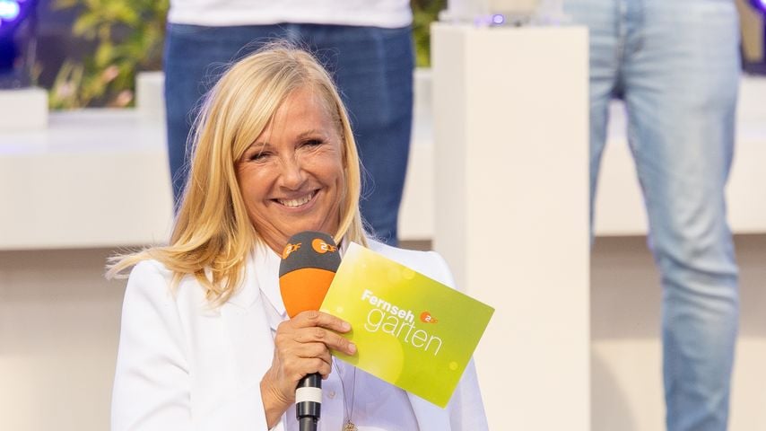 Andrea Kiewel, "Fernsehgarten"-Star