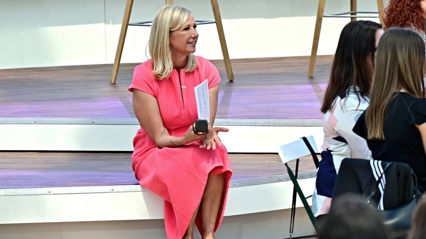 Andrea Kiwi Kiewel im ZDF-Fernsehgarten in Mainz am 10.05.2026