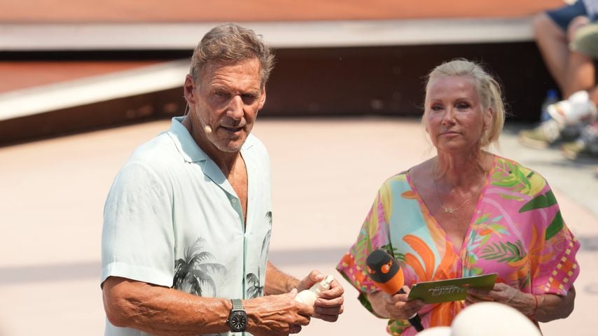 "Hotte Blonde": Ralf Moeller und Andrea Kiewel flirten im TV