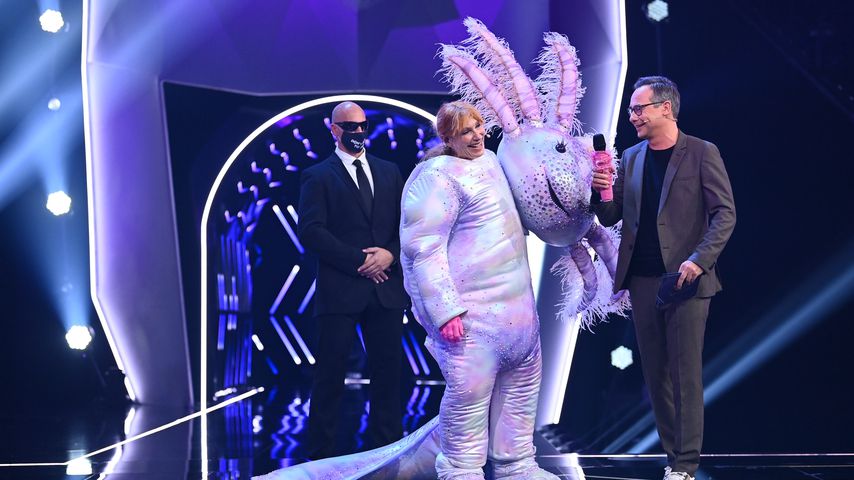 Andrea Sawatzki und Matthias Opdenhövel bei "The Masked Singer" im November 2021