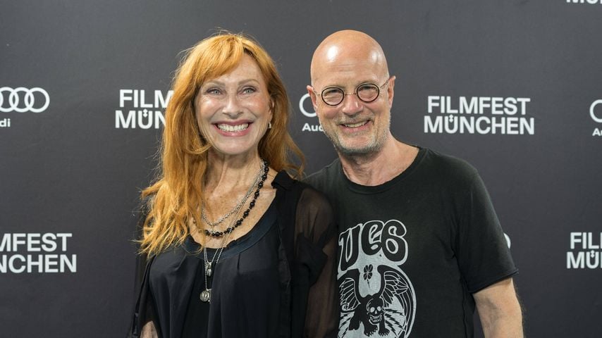 Andrea Sawatzki und Ehemann Christian Berkel im Juli 2025