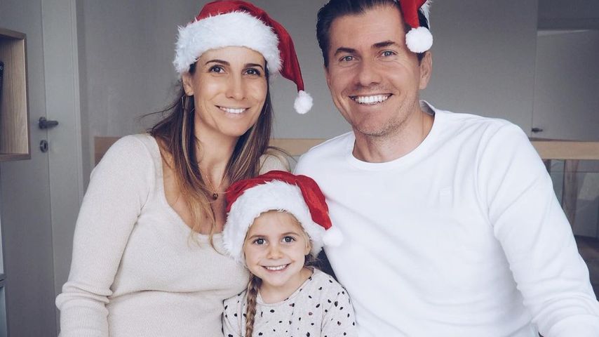 Andrea Schiffner mit ihrem Mann Christian und Tochter Emilia