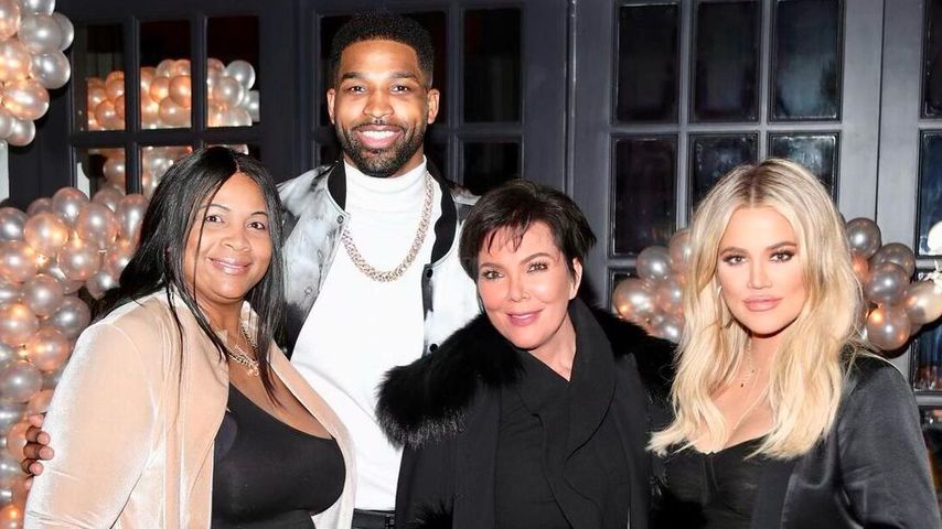 Andrea, Tristan Thompson, Kris Jenner und Khloé Kardashian