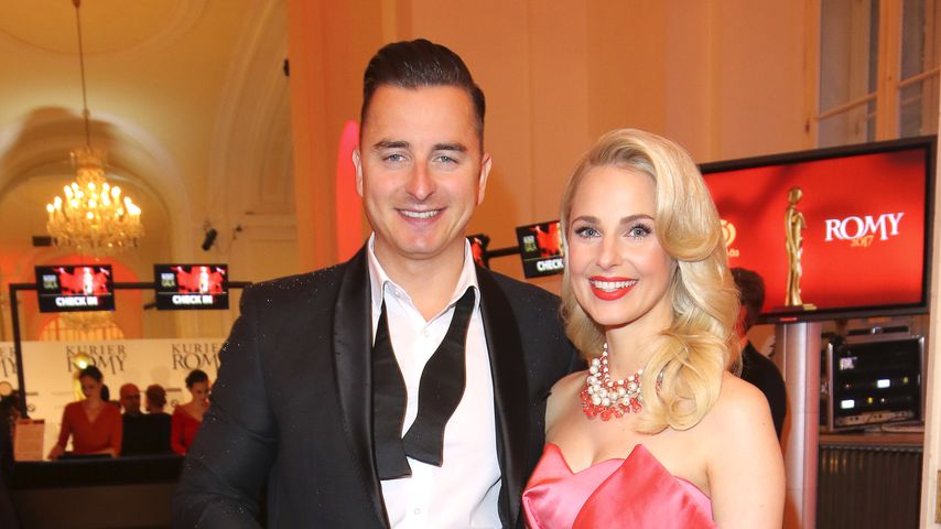 Andreas Gabalier und Silvia Schneider bei der 28. Romy Gala 2017 in der Hofburg Wien